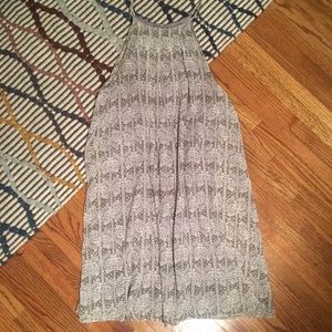 Lush Patterned Swing Dress